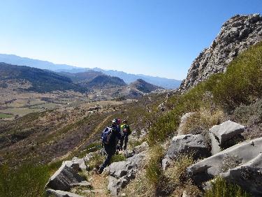 Trainon, descente vers les Rayes