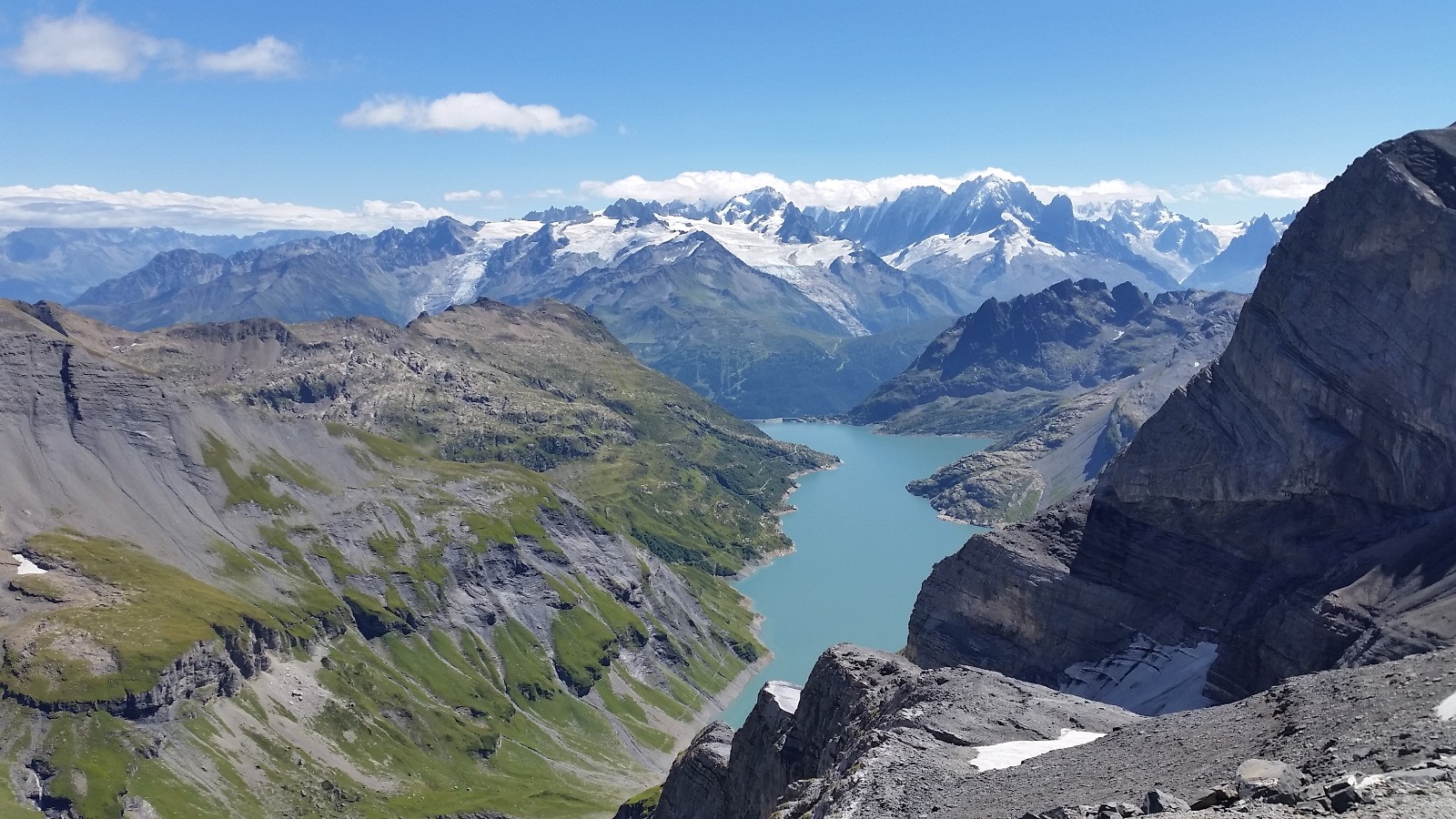 Mont Blanc et Emosson