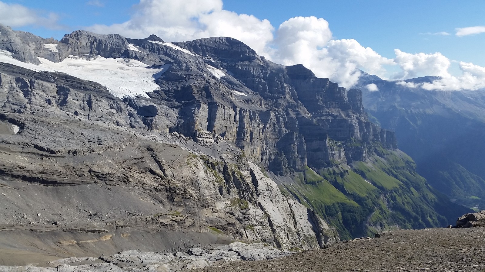 Le Tenneverge et le Glacier du Prazon