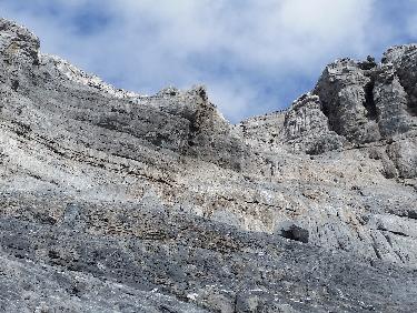 Les gradins du Couloir du Ruan