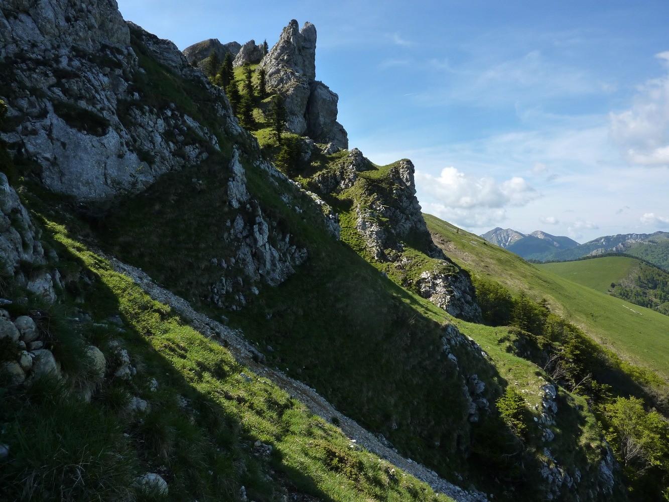 TraversÃ©e du dÃ©but, Ã  peu prÃ¨s Ã  l'horizontale