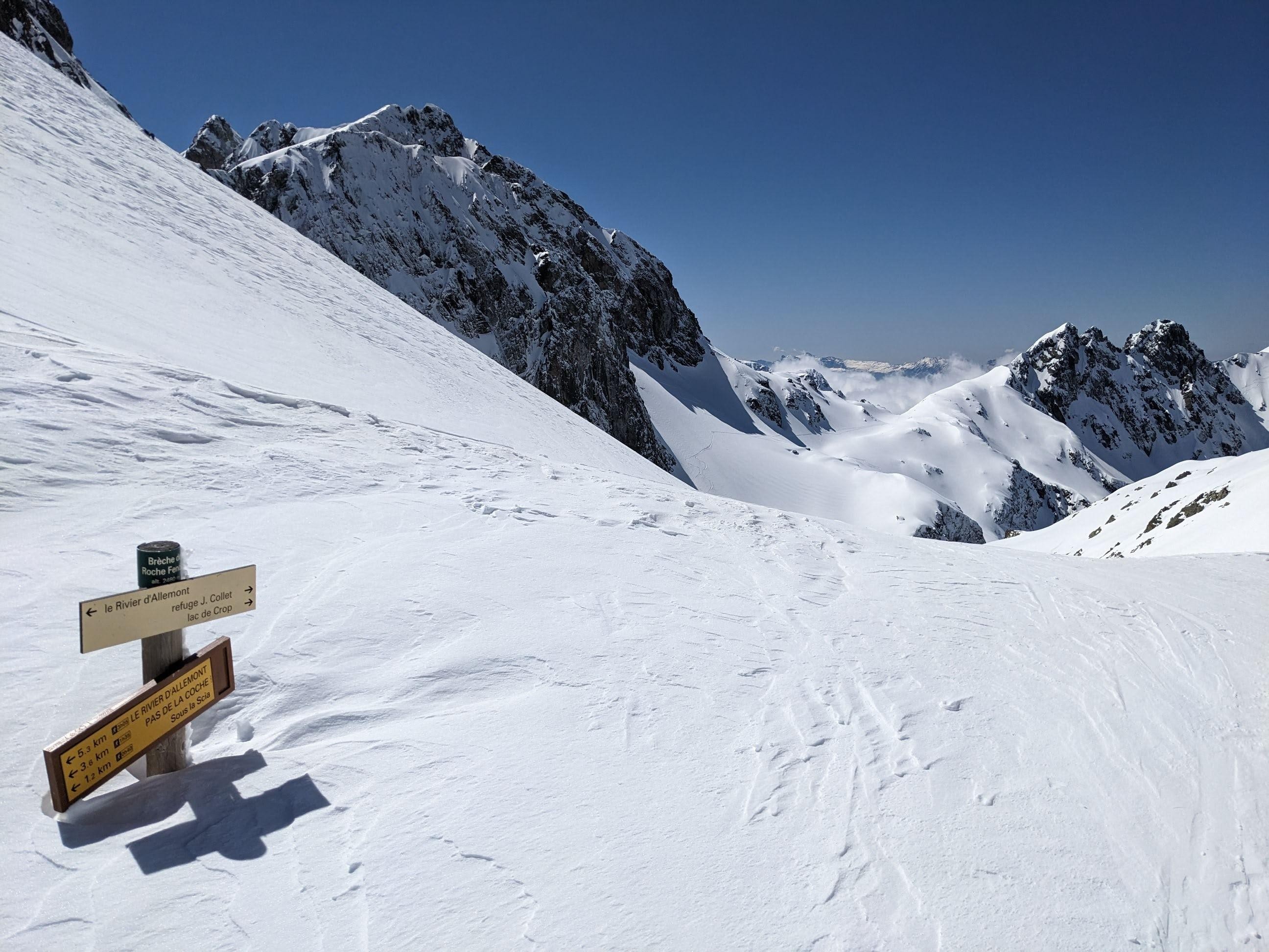 Traversée Belledonne Sud 