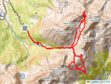 Du très bon ski depuis Prabert