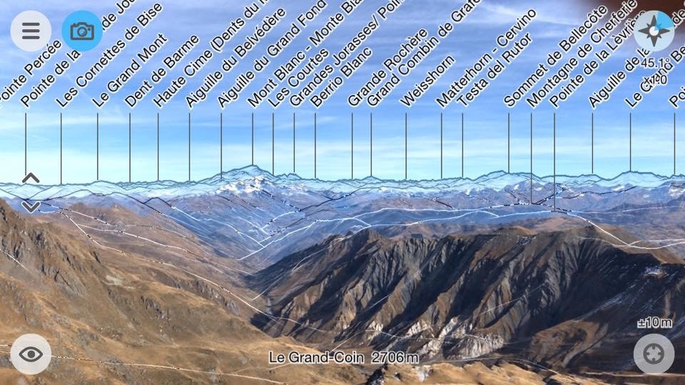 Panorama avec Peak Finder