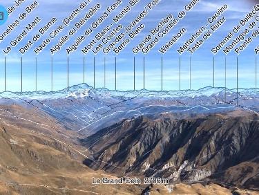 Panorama avec Peak Finder