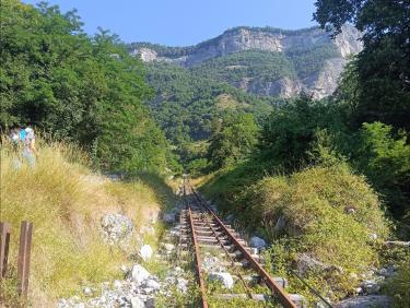 Trop chaud pour prendre les escaliers 