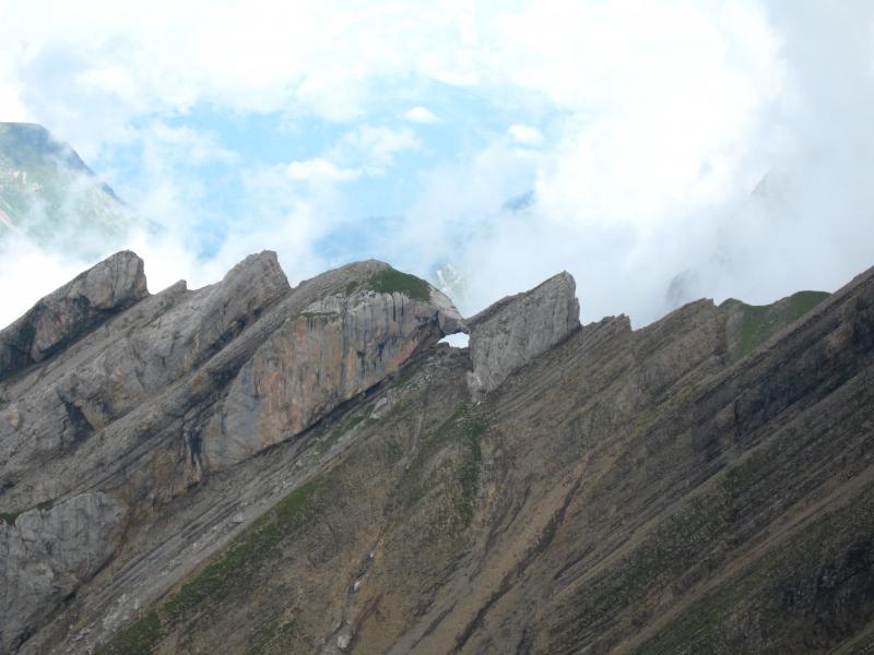 trou de la mouche depuis tête pelouse