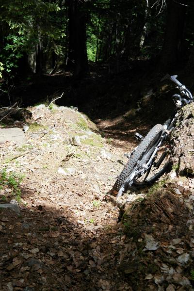 Un bout de descente sur Pinsot