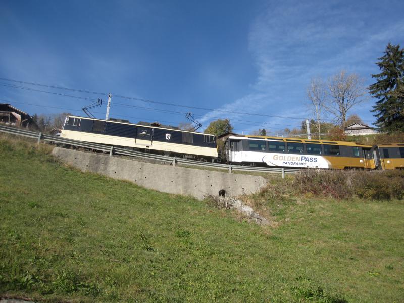 Un train suisse
