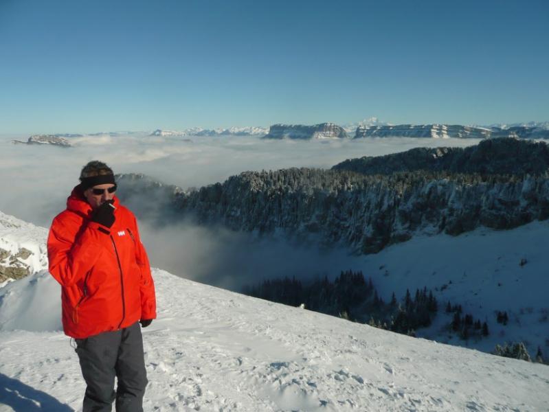 Une petite clope au sommet