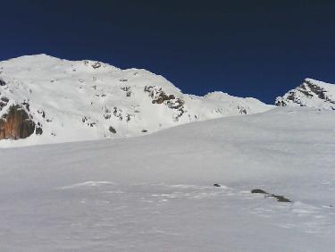 un ciel magnifique au dessus de roc blanc et tÃªte de couleau