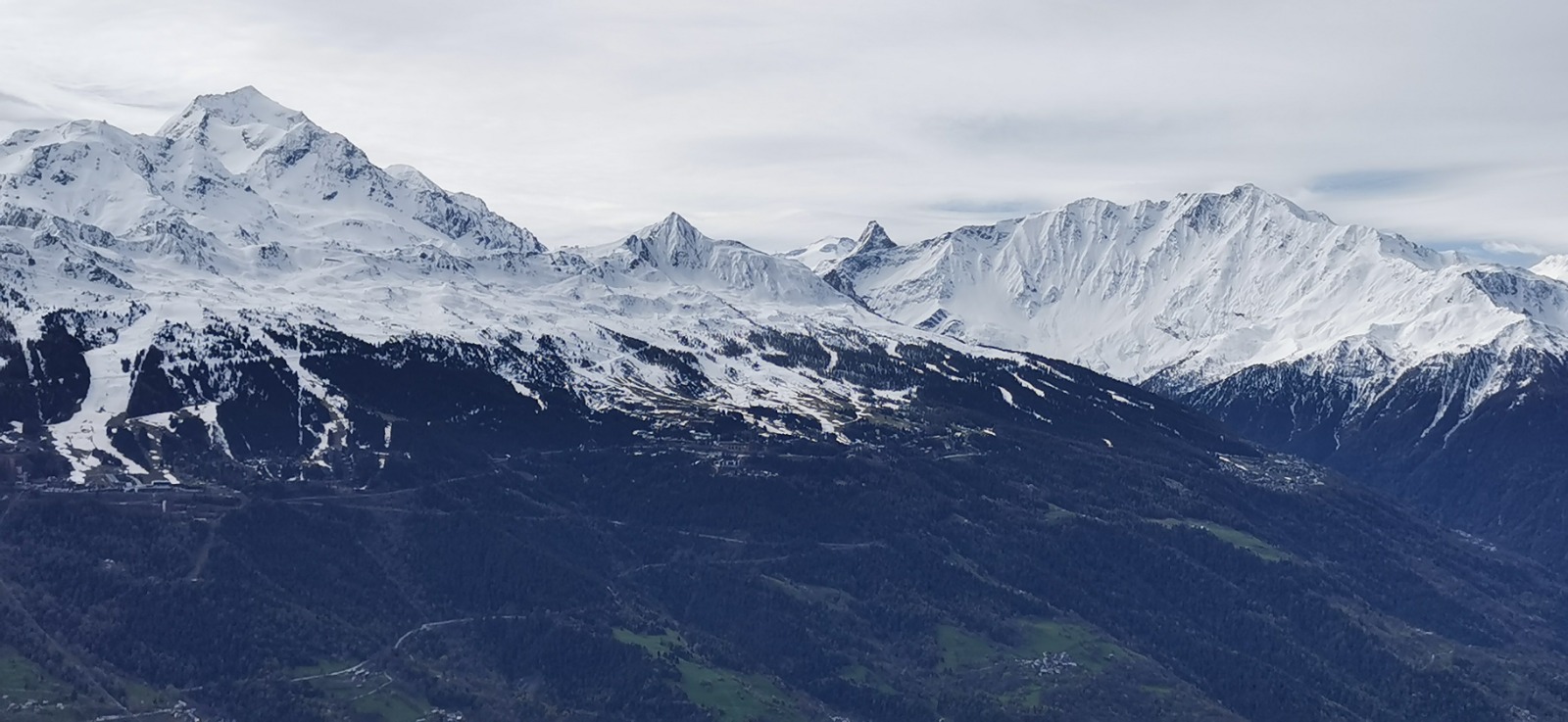 un des lieux du drame du jour en ski de rando