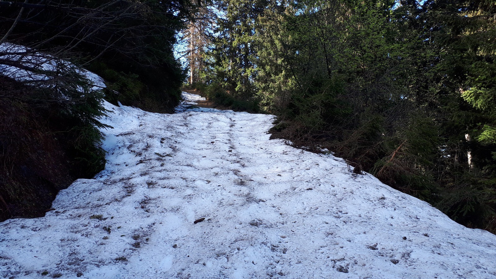 Un peu de neige