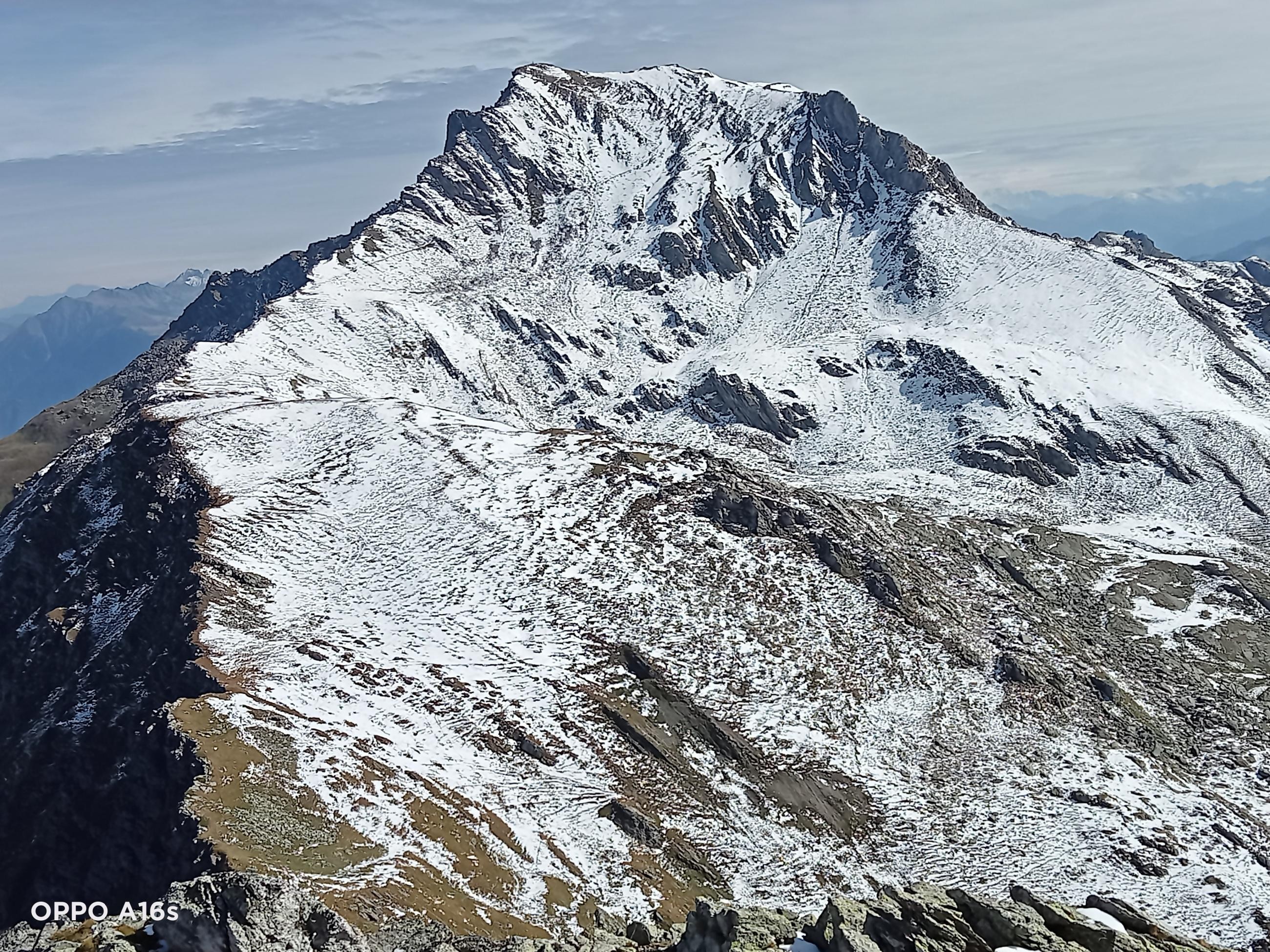 Un Cheval Noir bien enneigé!