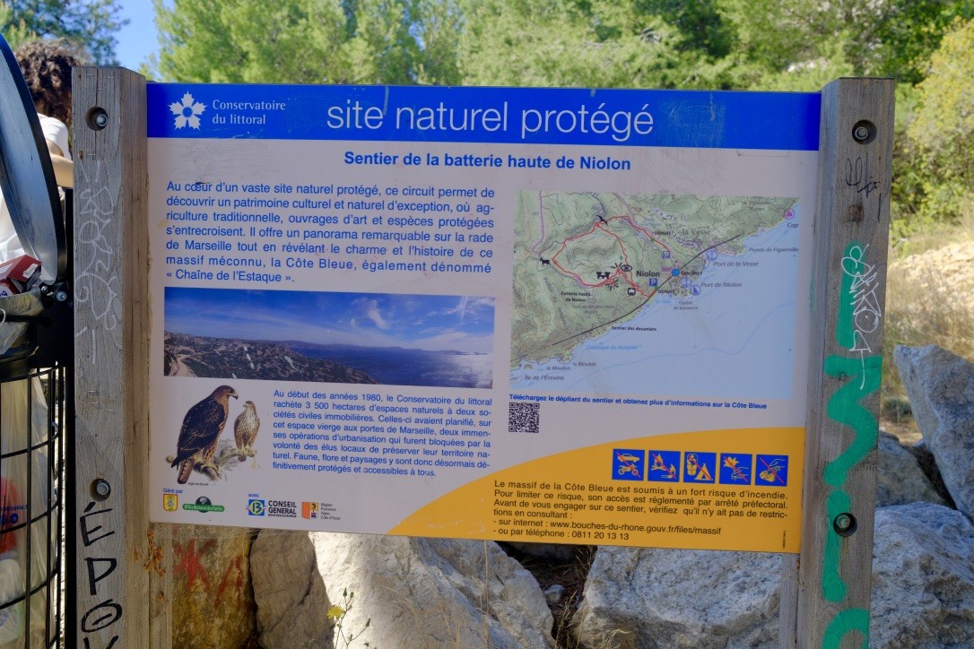 Un site naturel protégé ...
