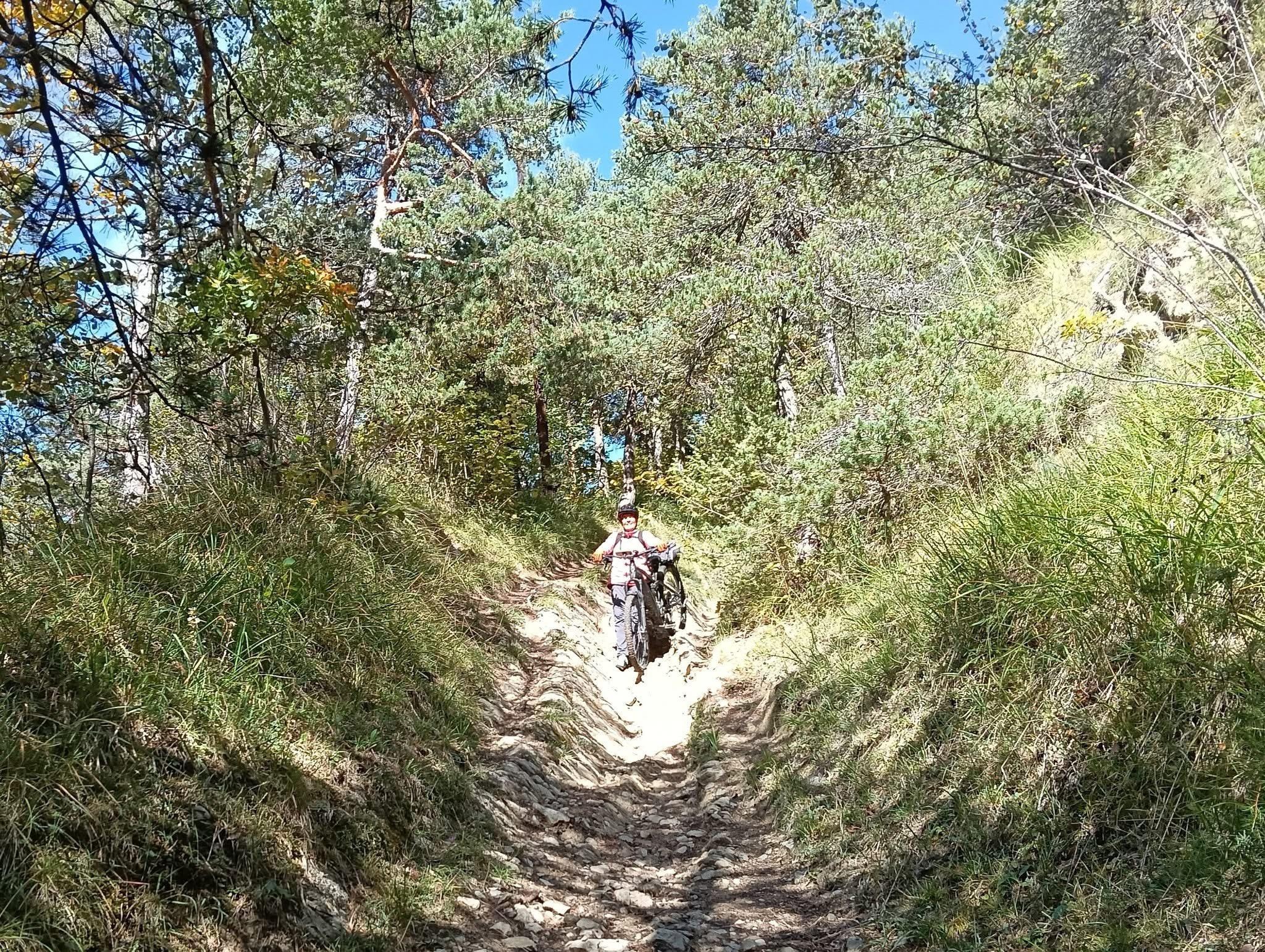 Une descente affolante 