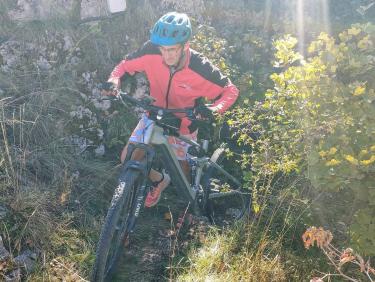 Une descente affolante 