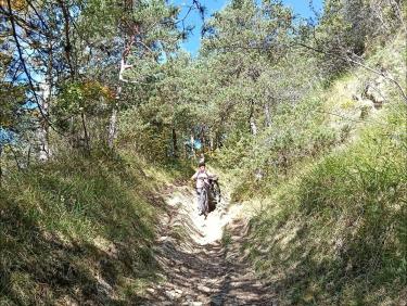 Une descente affolante 