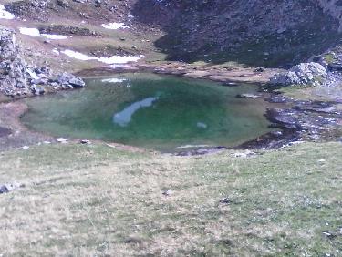 une goutte d Ã©meraude en cabochon