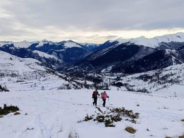 Une neige molle et collante