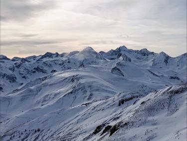 Une neige molle et collante