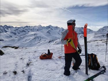 Une neige molle et collante