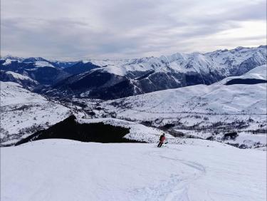 Une neige molle et collante