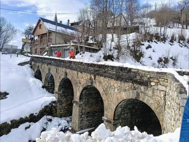 Une neige molle et collante