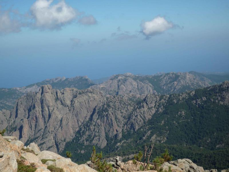 une partie du massif de Bavella
