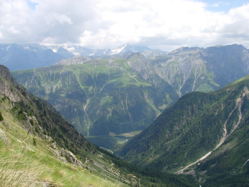 Val Ferret Suisse depuis la combe de Saleina
