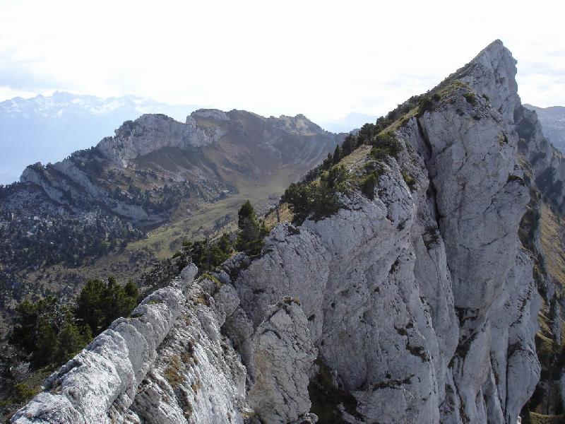 Vallon de Marcieu vu des crêtes de Malissard