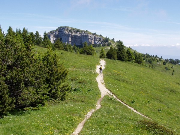 Vers le sommet