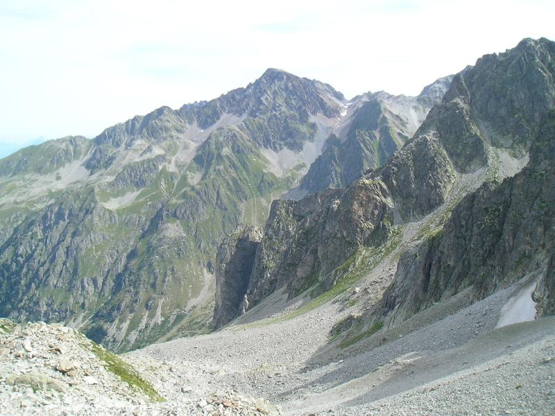 Versant Combe Madame du col de Mouchillon