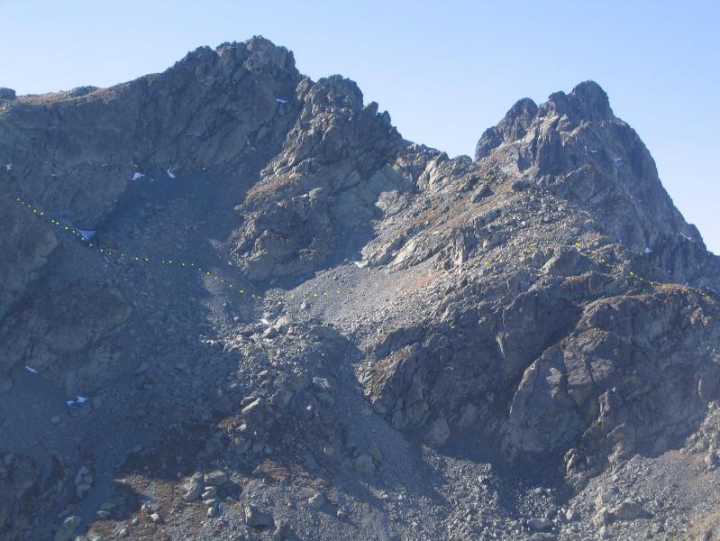 Versant Nord de la Pte de la Scia