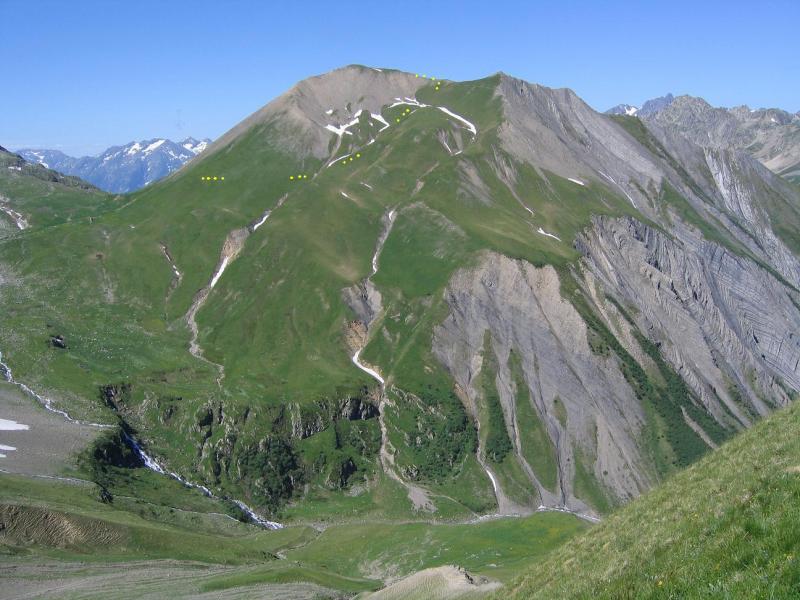 Versant est des Aiguillettes
