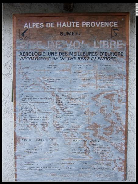 Vieux panneau FFVL