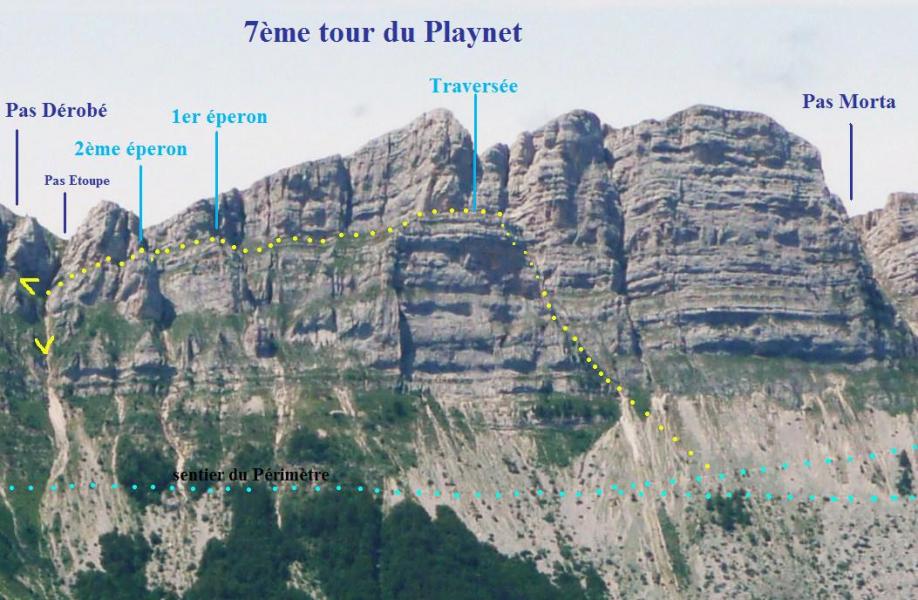 Vire de la 7ème tour du Playnet