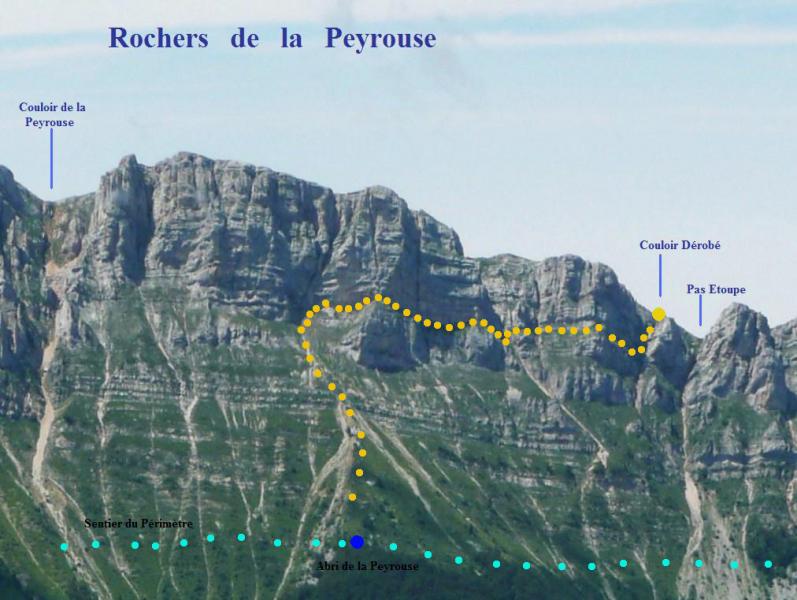 Vire des Rochers de la Peyrouse