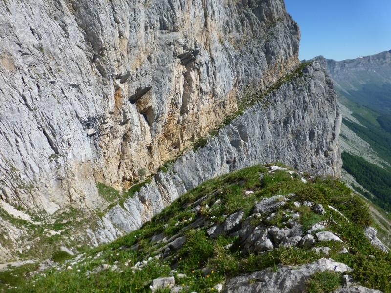 Vire haute du Ranc Traversier