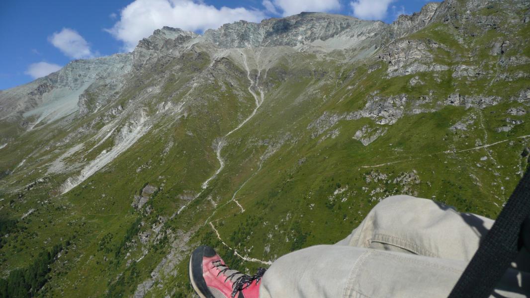 Vol au Val d'Anniviers
