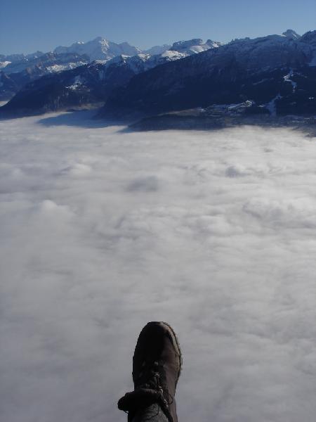 Vol au dessus du Stratus