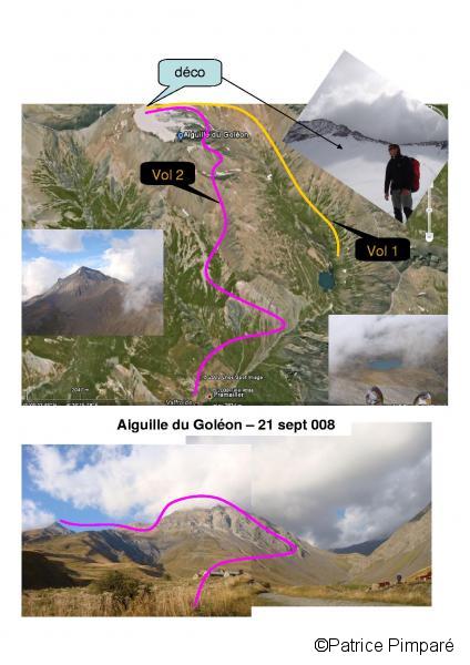 Vol depuis Glacier Lombard