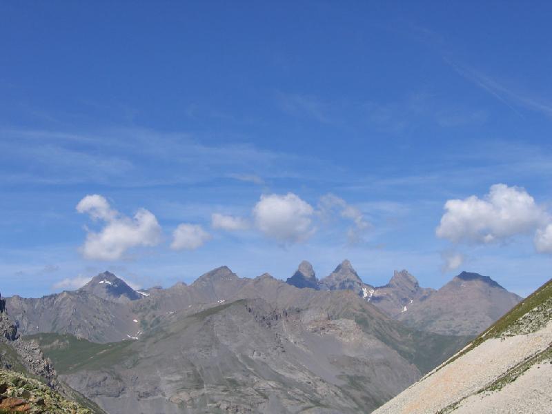 Vu sur les Aiguilles d'Arves