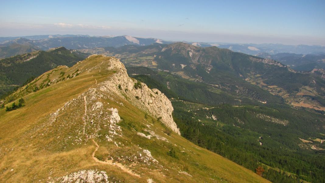 Vue de la crête