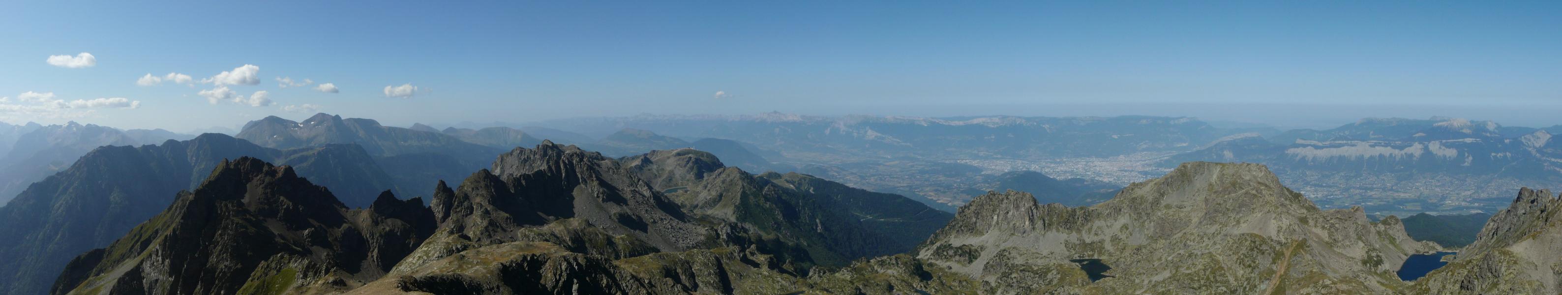 Vue depuis le point 2652m