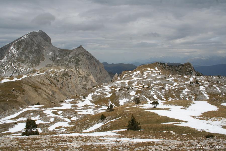 Vue depuis le sommet de Montaveilla