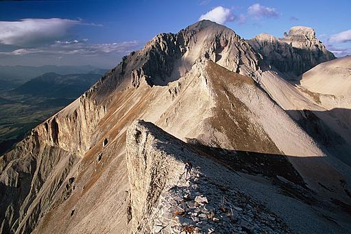 Vue depuis les crêtes