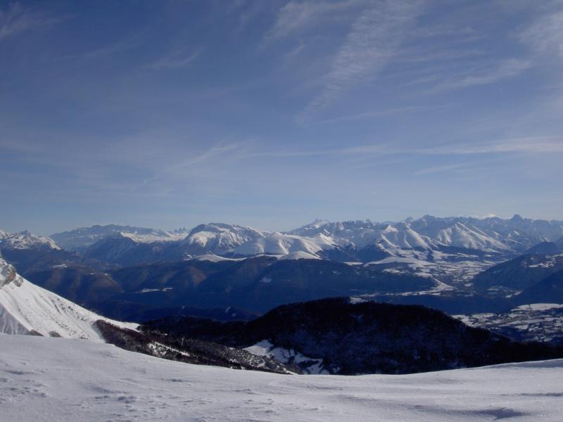 Vue des crêtes