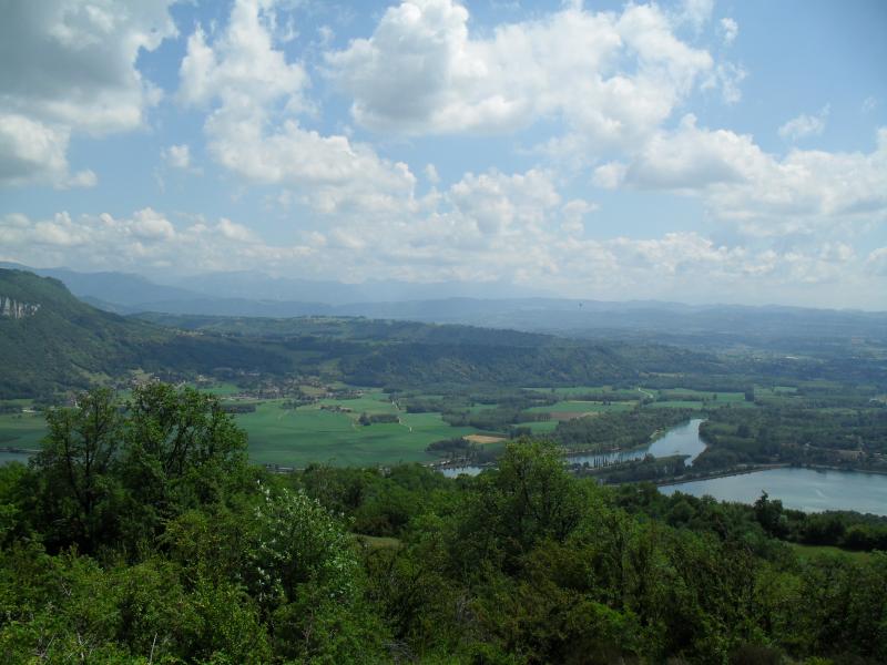 Panorama sympa à la descente