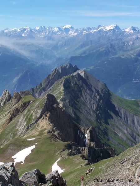 Vue du Perron vers le Sud